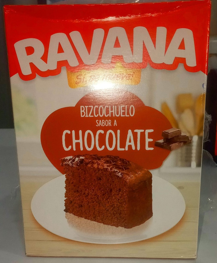 BIZCOCHUELO RAVANA CHOCOLATE