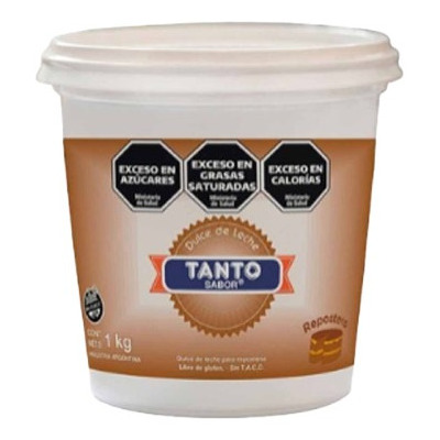 CAJA DULCE DE LECHE TANTO 6 X 1 KG:
