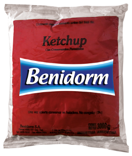 CAJA KETCHUP BENIDORM 4 X 2900: